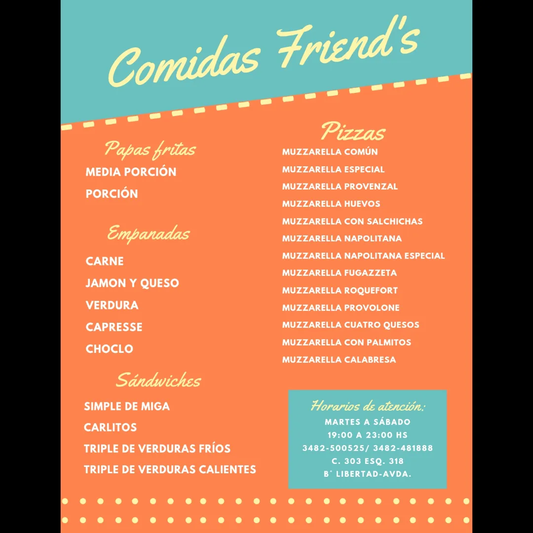 Comidas Friends