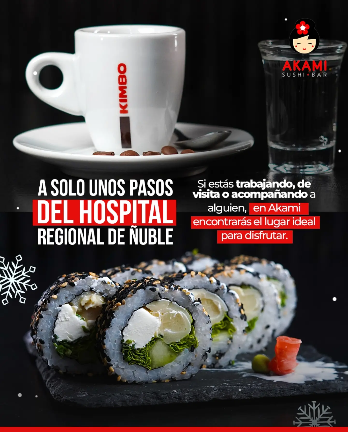 Akami  Sushi  OHiggins - Parque Urbano