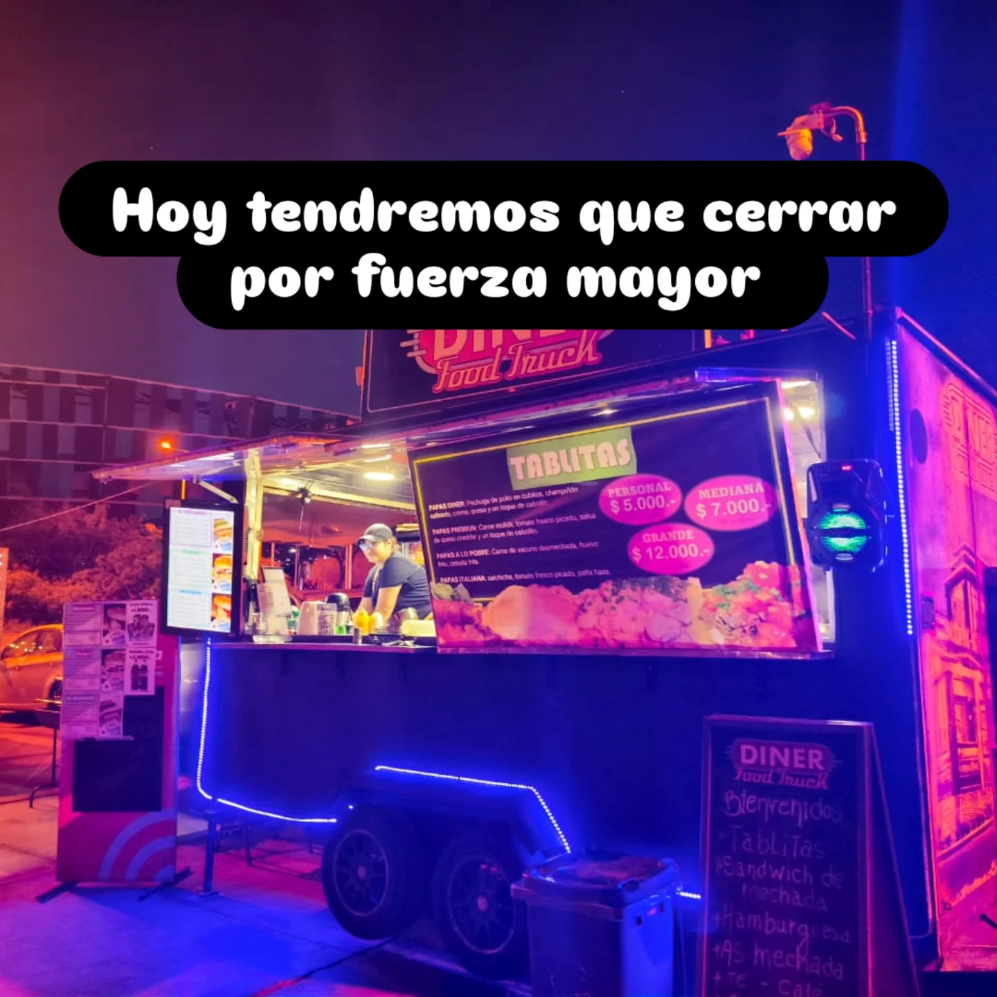 Diner food truck